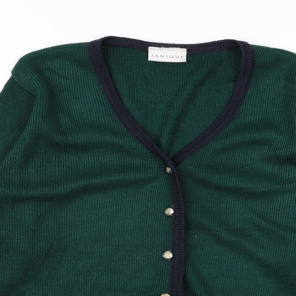 Womens UK Size L janique Green Jacket