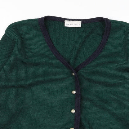 Womens UK Size L janique Green Jacket