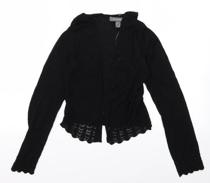 Primark Womens Black   Cardigan Jumper Size 2XS