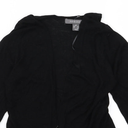 Primark Womens Black   Cardigan Jumper Size 2XS