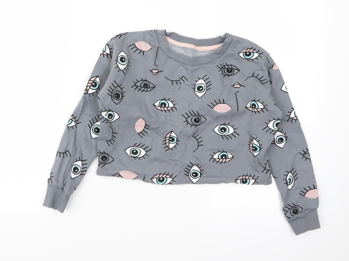 Preworn Womens Grey   Pullover Jumper Size S  - eye