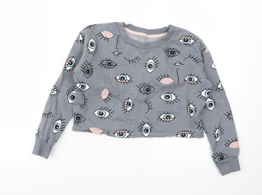 Preworn Womens Grey   Pullover Jumper Size S  - eye