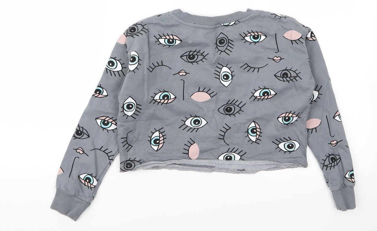 Preworn Womens Grey   Pullover Jumper Size S  - eye