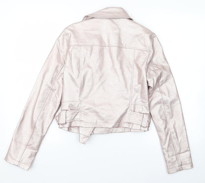 Womens UK Size 8 New Look Pink Jacket