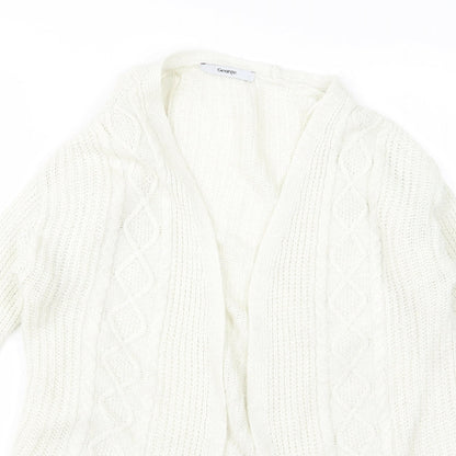 George Womens Beige   Cardigan Jumper Size 8