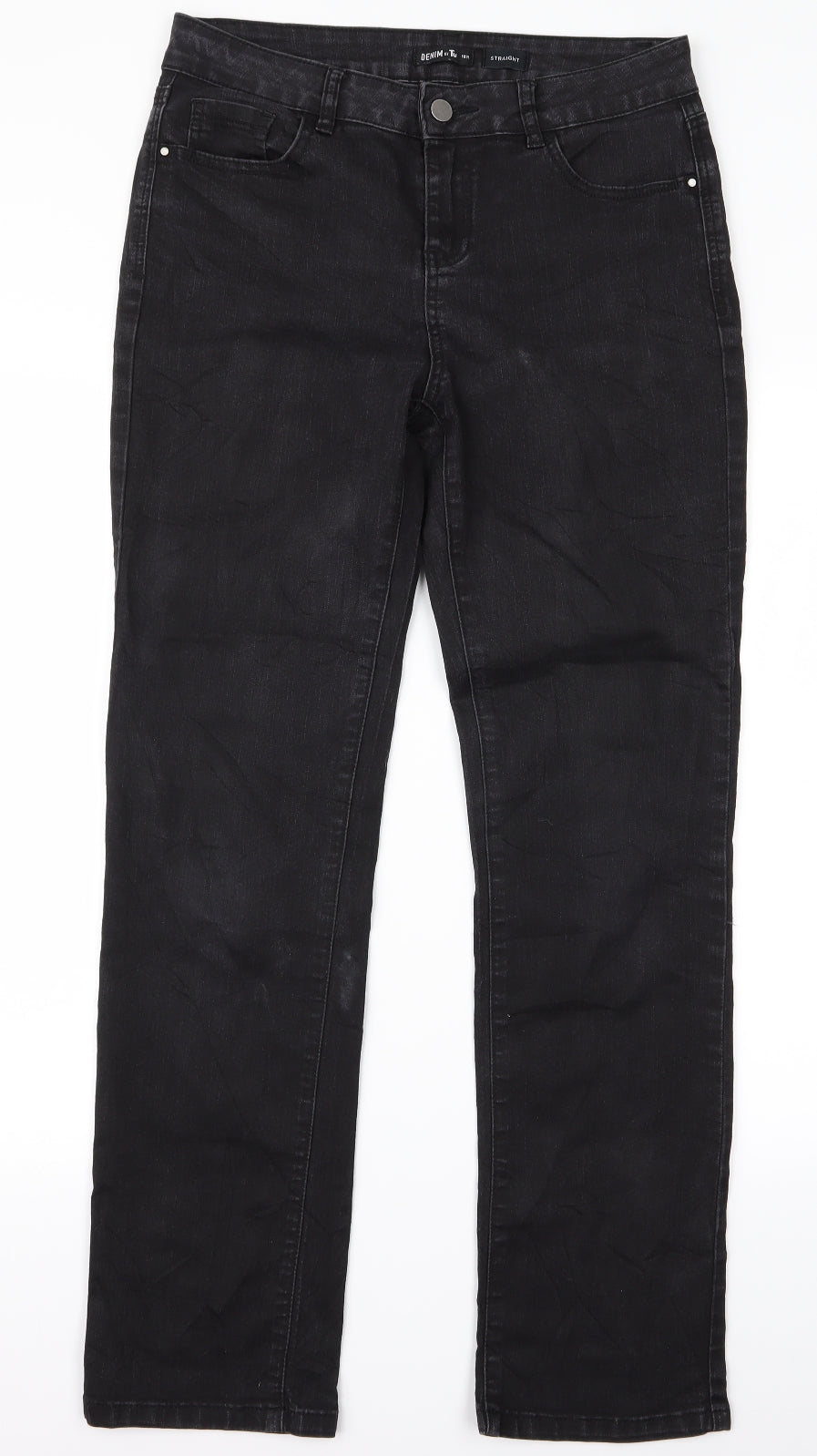 Denim Womens Green   Trousers  Size 10 L28 in