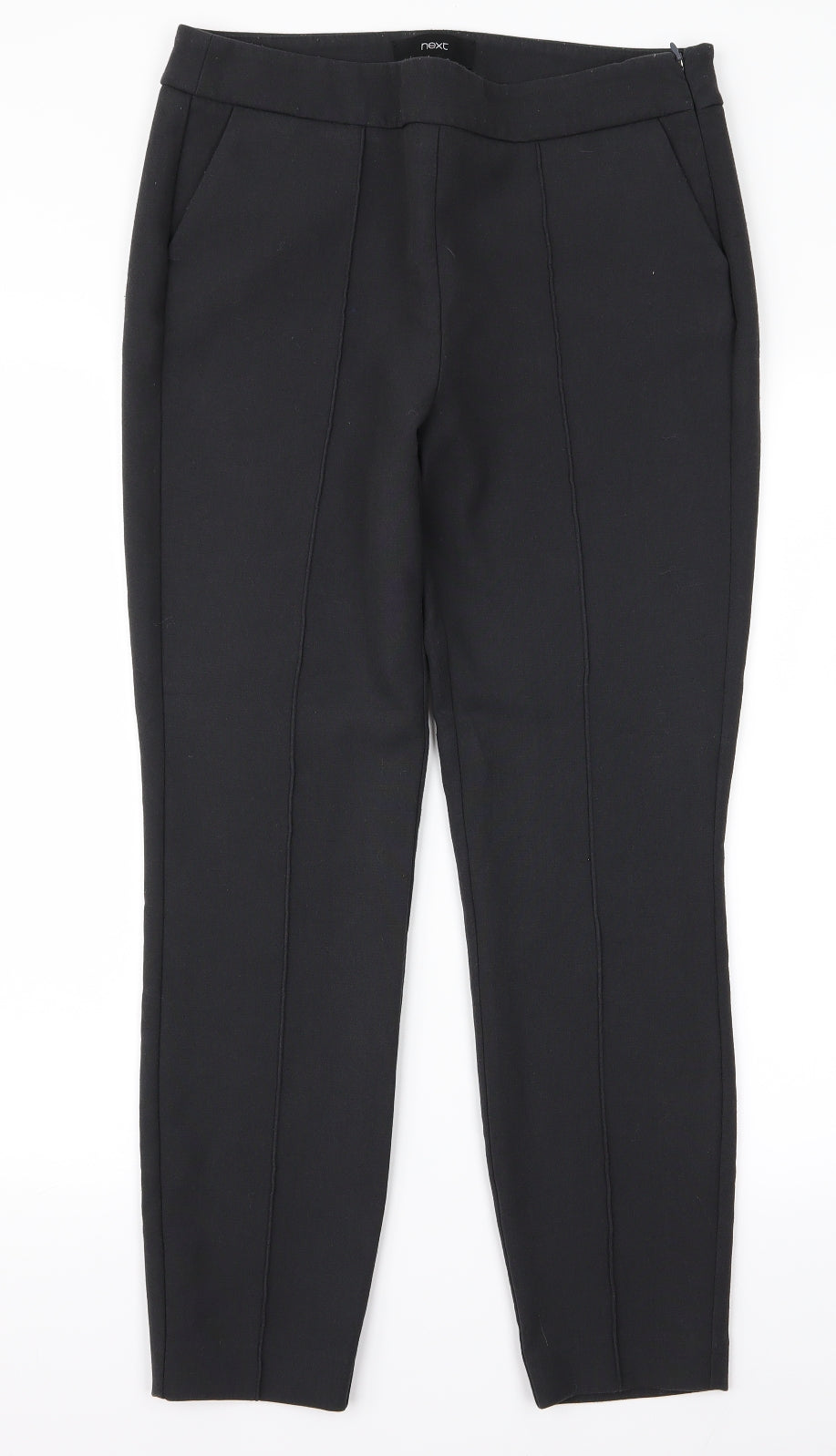 Womens UK Size 10 NEXT Regular Fit  Grey Trousers