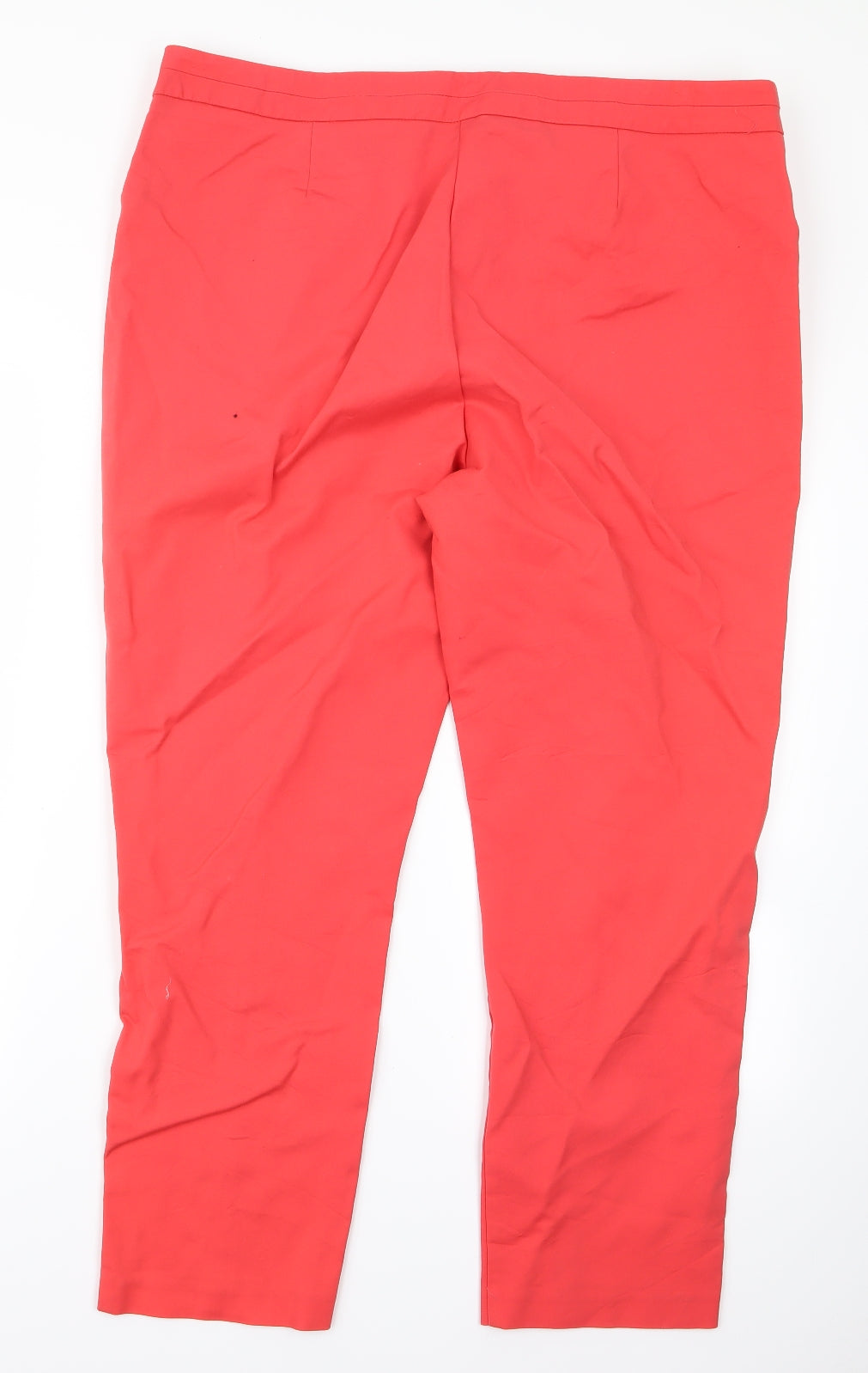 Womens UK Size 10 F&F Regular Fit  Pink Trousers