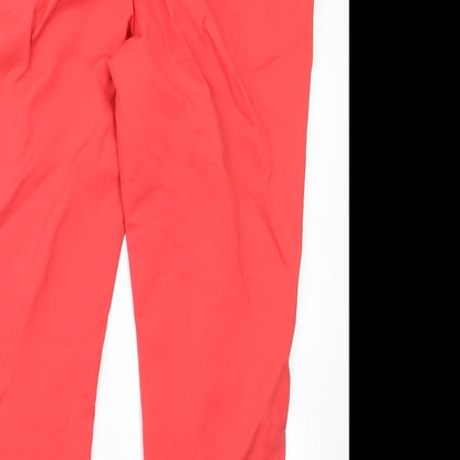 Womens UK Size 10 F&F Regular Fit  Pink Trousers