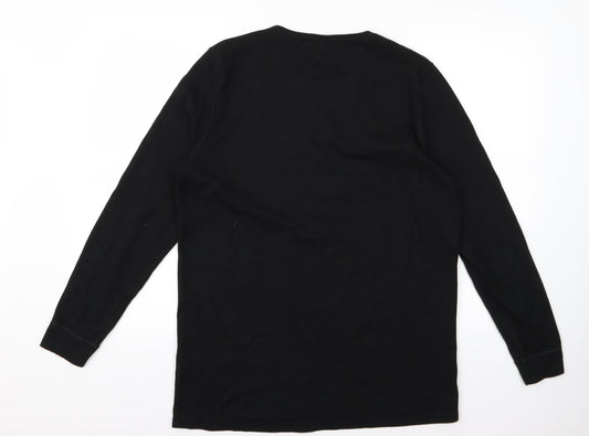 Preworn Mens Black   Pullover Jumper Size M