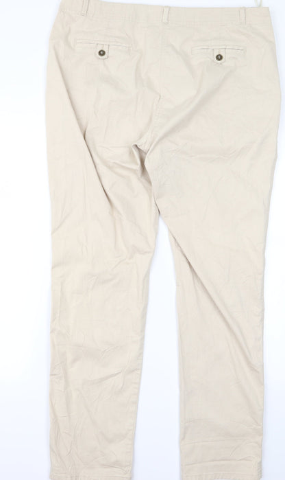 peruna Womens Black   Trousers  Size 12 L29 in