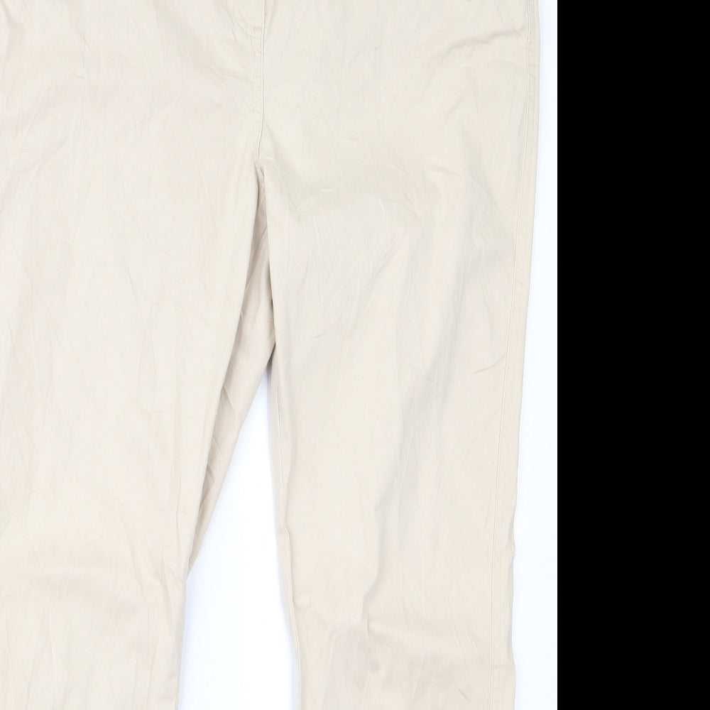 peruna Womens Black   Trousers  Size 12 L29 in
