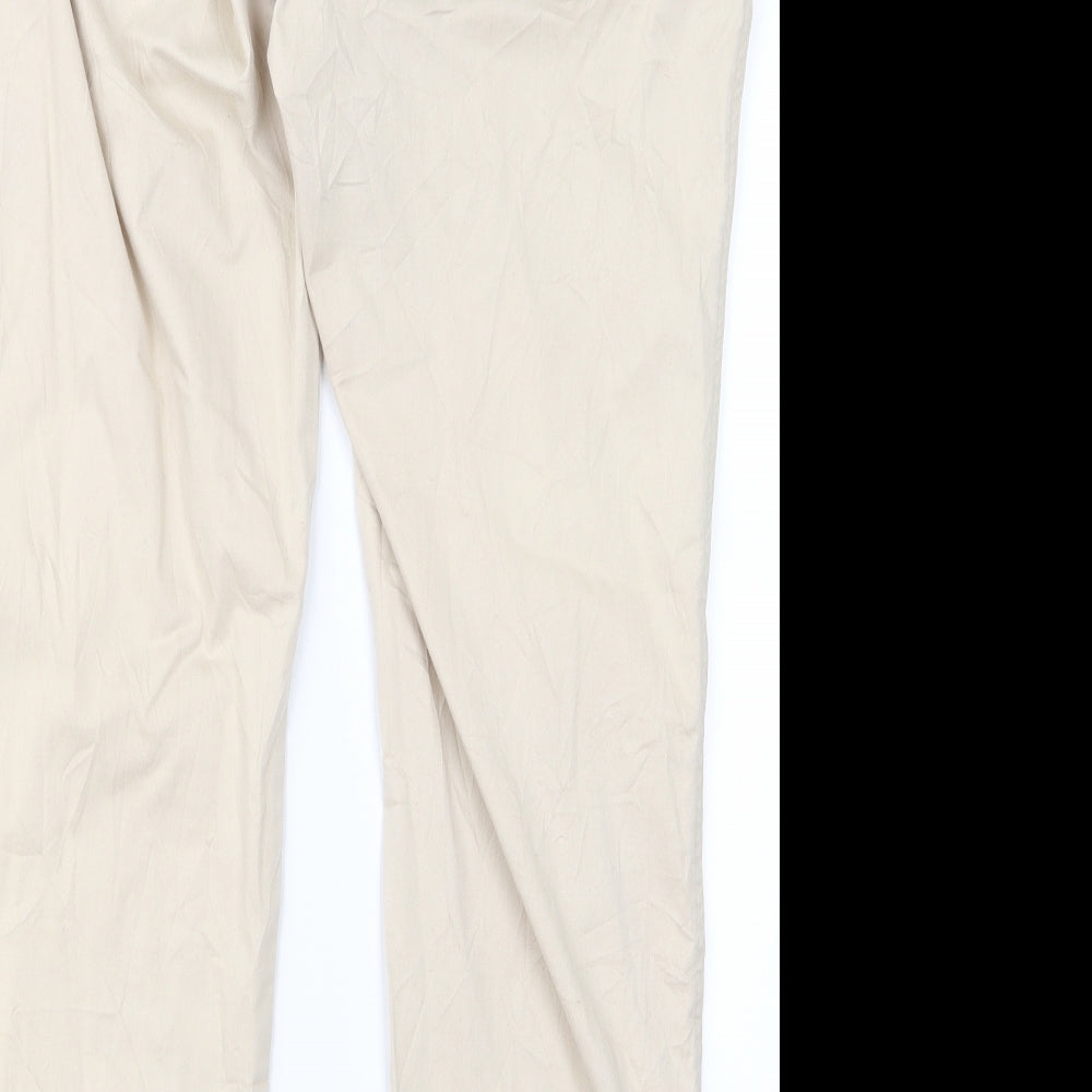 peruna Womens Black   Trousers  Size 12 L29 in