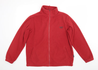 Mens UK Size S Cotton Red Jacket