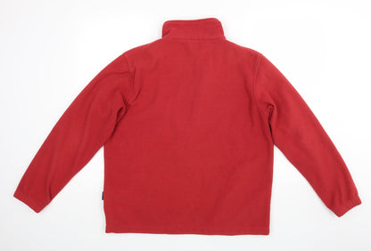 Mens UK Size S Cotton Red Jacket