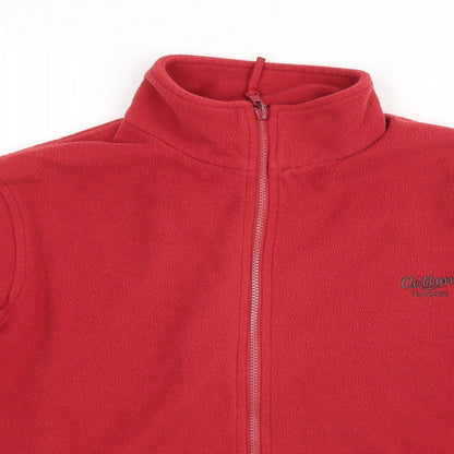 Mens UK Size S Cotton Red Jacket