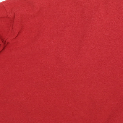 Mens UK Size S Cotton Red Jacket