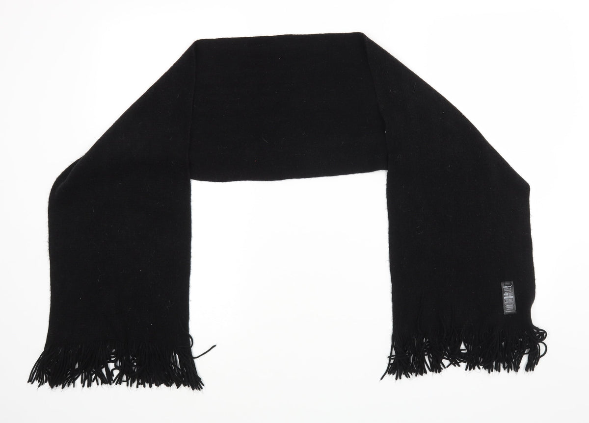 Front view of Marks & Spencer unisex black scarf