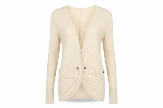 Atmosphere Womens Beige   Wrap Jumper Size 14