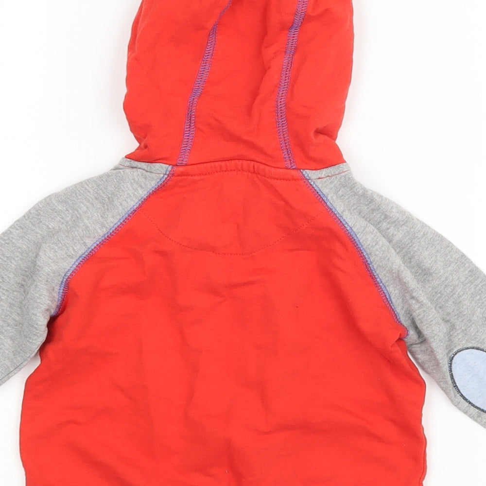 TU Baby Red   Full Zip Jumper Size 6-9 Months  - Rockets