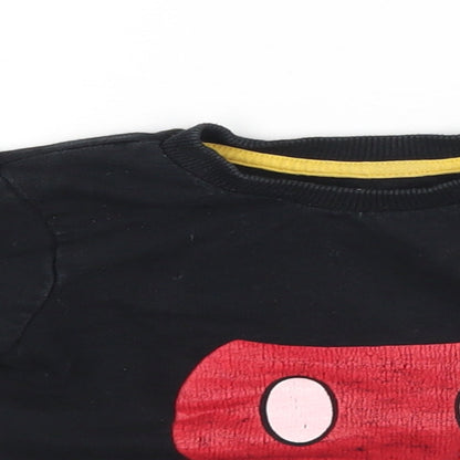 Primark Disney Baby Black   Pullover Jumper Size 9-12 Months  - MICKEY MOUSE
