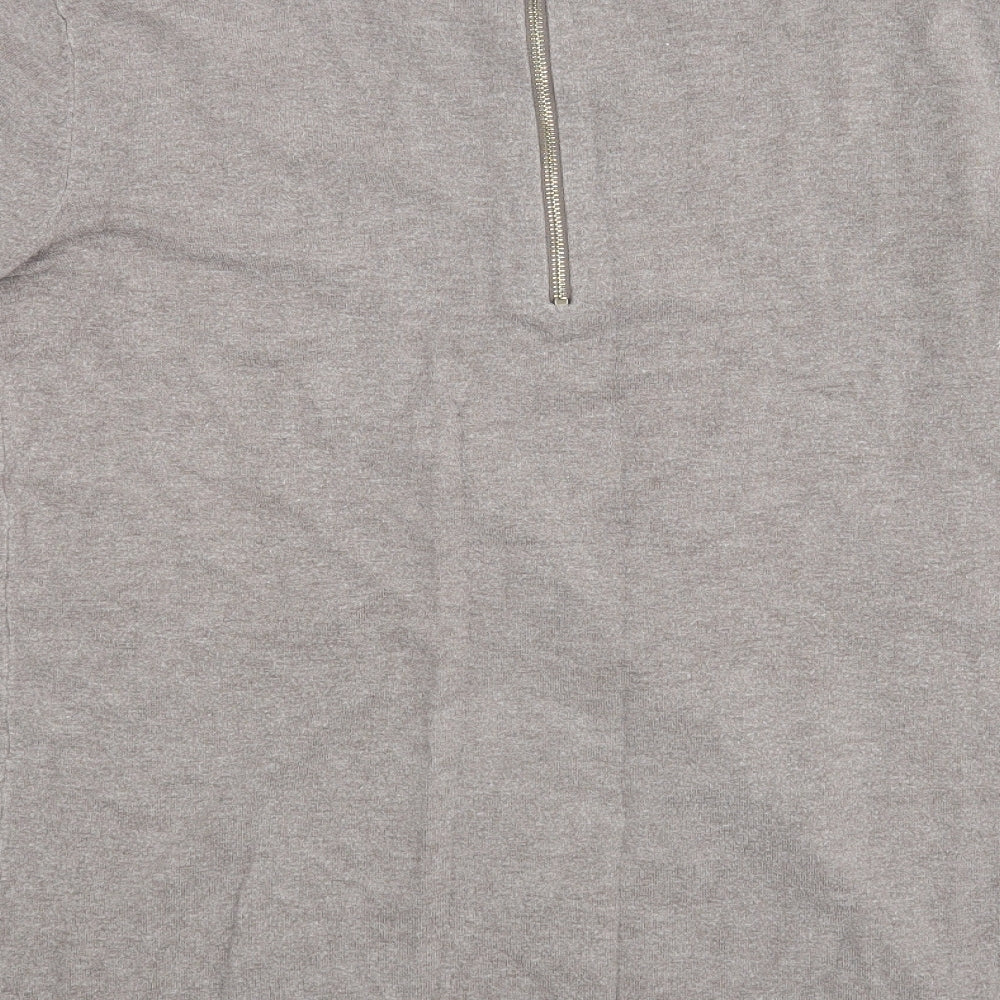 Womens UK Size  Preworn Beige Basic Blouse