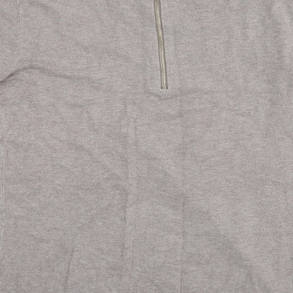 Womens UK Size  Preworn Beige Basic Blouse