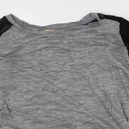 Zara Womens Grey   Pullover Jumper Size M