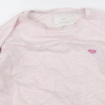 F&F Girls Pink    Pyjama Top Size 9-10 Years
