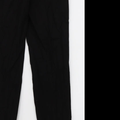Womens UK Size 6 H&M Regular Fit Dress Pants Black Trousers