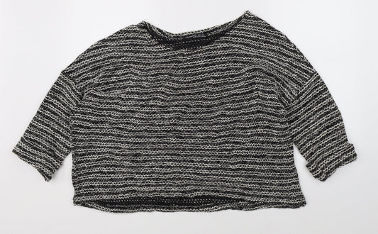 Atmoshpere Womens Multicoloured Striped  Pullover Jumper Size S