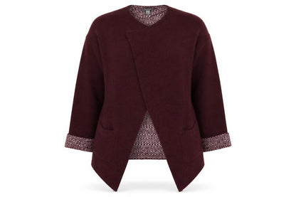 Primark Womens Red   Cardigan Jumper Size M