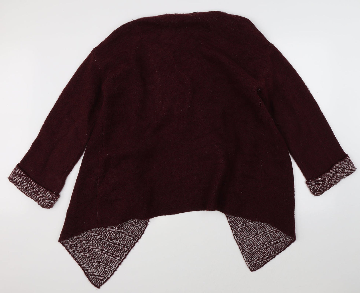 Primark Womens Red   Cardigan Jumper Size M