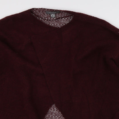 Primark Womens Red   Cardigan Jumper Size M