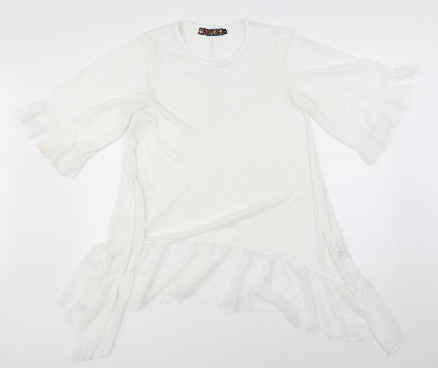 QED London Womens White   Shift  Size M