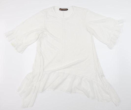 QED London Womens White   Shift  Size M