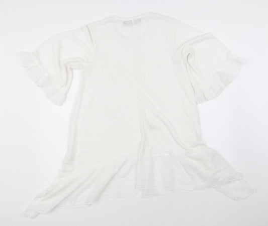 QED London Womens White   Shift  Size M