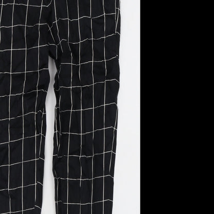 Womens UK Size 6 H&M Regular Fit  Black Trousers