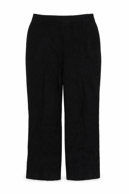 Womens UK Size 16 Preworn Regular Fit  Black Trousers