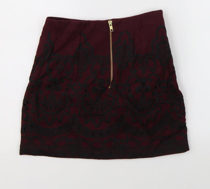 Womens UK Size 8 Topshop A-Line  Skirt