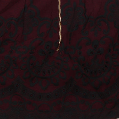 Womens UK Size 8 Topshop A-Line  Skirt