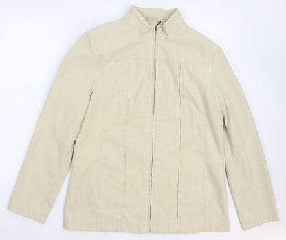 Womens UK Size 12 EWM Beige Jacket