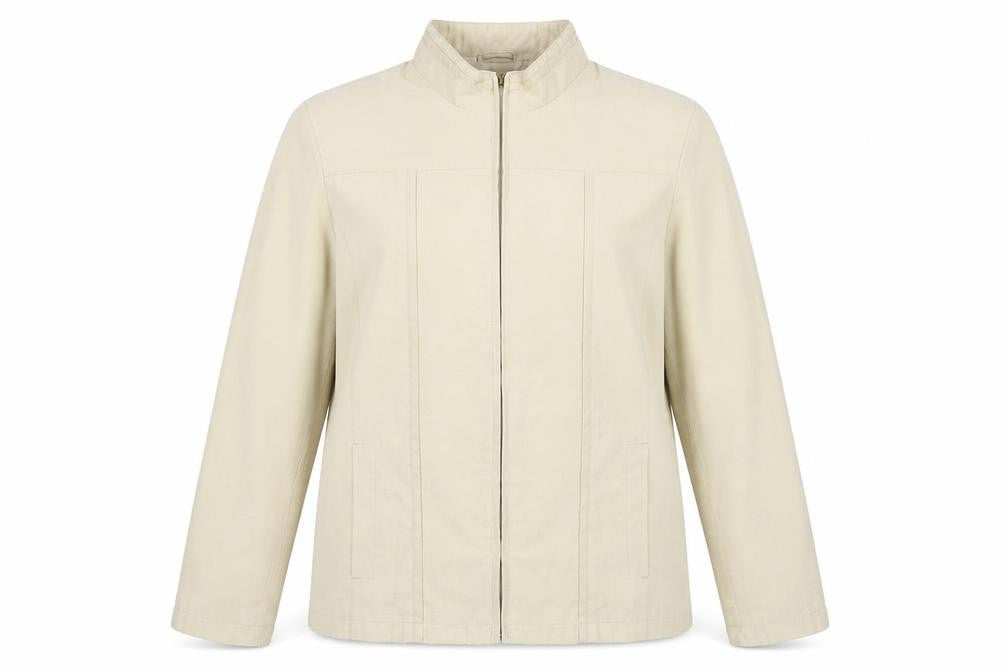 Womens UK Size 12 EWM Beige Jacket