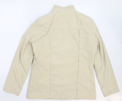 Womens UK Size 12 EWM Beige Jacket