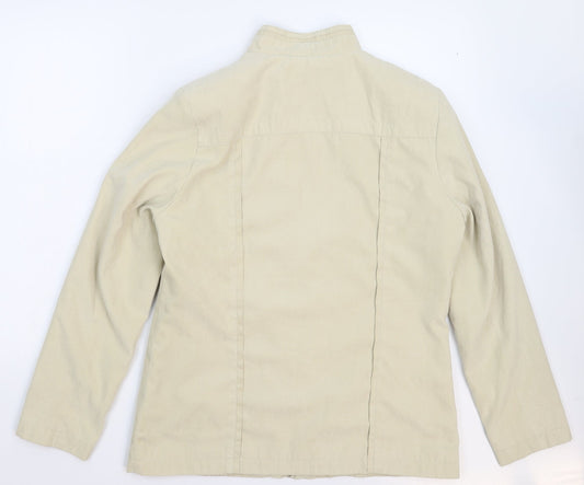 Womens UK Size 12 EWM Beige Jacket