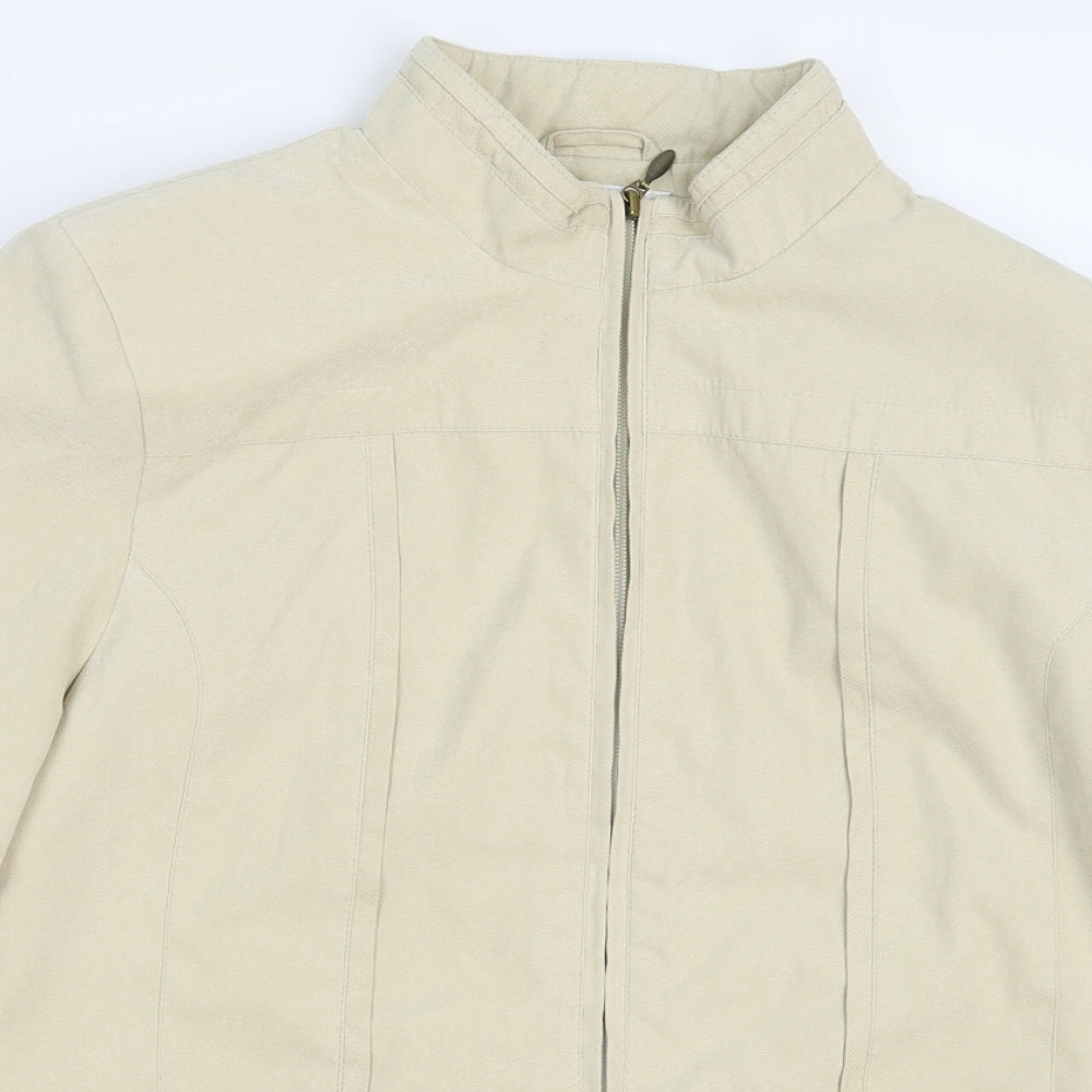 Womens UK Size 12 EWM Beige Jacket