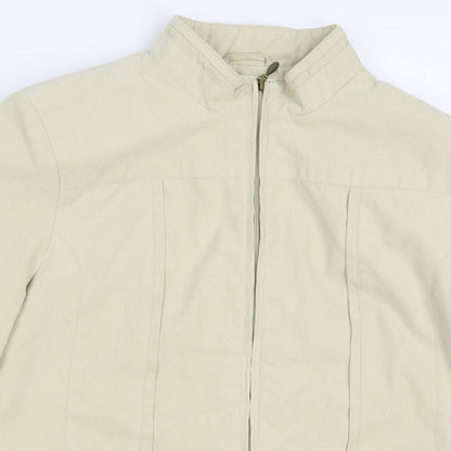 Womens UK Size 12 EWM Beige Jacket