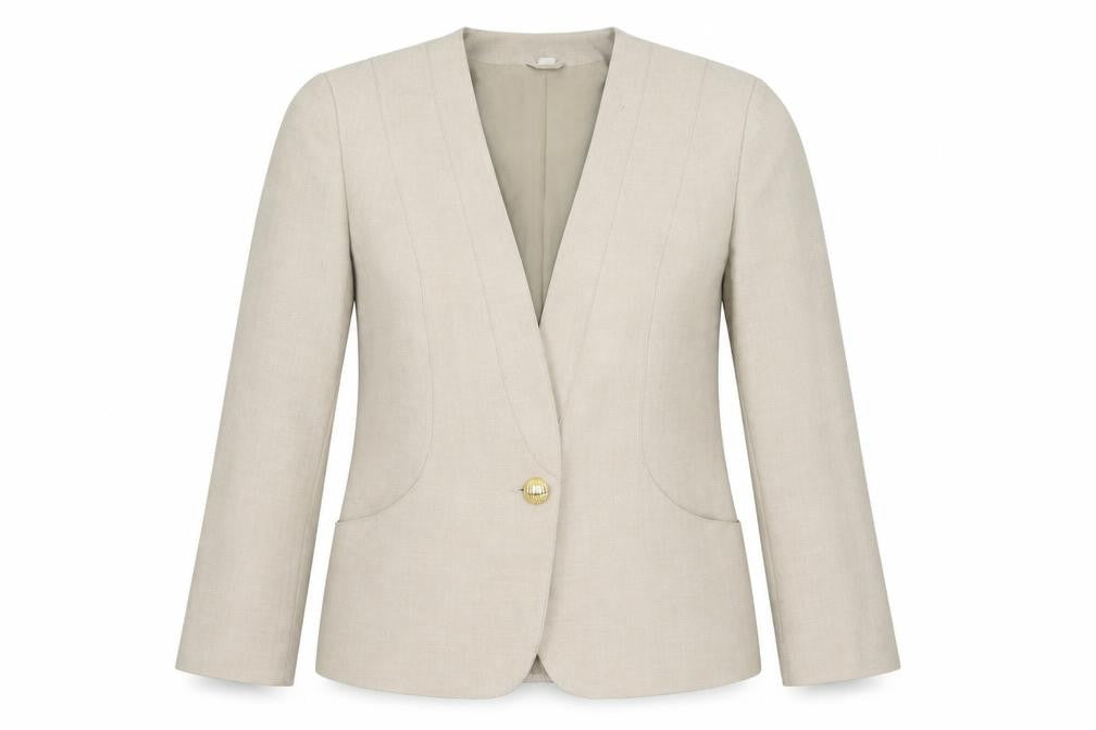 Womens UK Size 14 Miss Smith Regular Grey Blazer