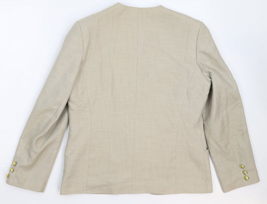 Womens UK Size 14 Miss Smith Regular Grey Blazer