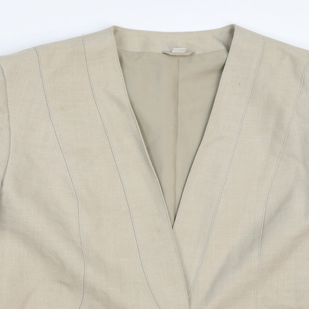 Womens UK Size 14 Miss Smith Regular Grey Blazer